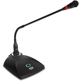 Micrófono de mesa, escritorio - micrófono con filtro pop, montable, con cuello de ganso ,cable XLR a 1/4’’, para karaoke, conferencias y estudio