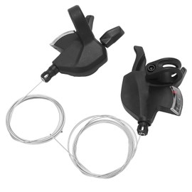 LeBycle 3x7 21 Mountain Bike Shifter Left 3 Speed Front Shift Lever Right 7 Speed Rear Shift Lever Set