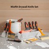 Drywall Knife Set, 14Pcs Stainless Steel Putty Tools Includes Putty