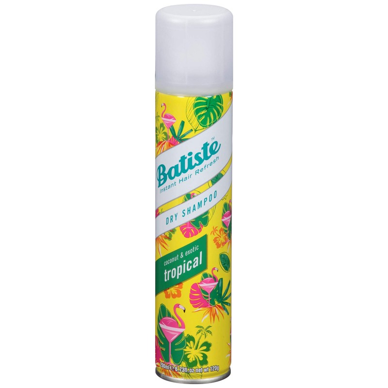 Batiste Dry Shampoo, Tropical, 6.73 Ounce (Packaging May Vary)