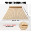 GOOFCXO 39.4'' × 118'' Mattress Underlay RV Breathable Under Mattress