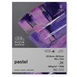 Winsor & Newton 6660771 Pastel Paper in Pad with Earth Colours - 24 Sheets 22.9 x 30.5 cm, 160 g/m², FSC, Acid-free, No Optical Brighteners, Archival Quality, Stable and Resistant to Ageing