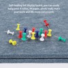 Large Bulletin Felt Board,60 x 35 Inches Decorative Felt Pin