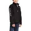 Ariat Female New Team Softshell Jacket Black Medium