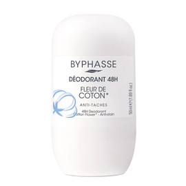 Bypasse Cotton Flower Roll-on Deodorant, Bypasse Roll-on Deodorant Cotton Flower 48H 50ml, 50ml / 바이빠세 코튼플라워 롤온 데오드란트, 바이빠세 롤 온 데오드란트 코튼플라워 48H 50ml, 50ml