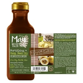 Maui Moisture Hair Care Fortifying Hemp Seed Oil Conditioner 13 fl oz NEW