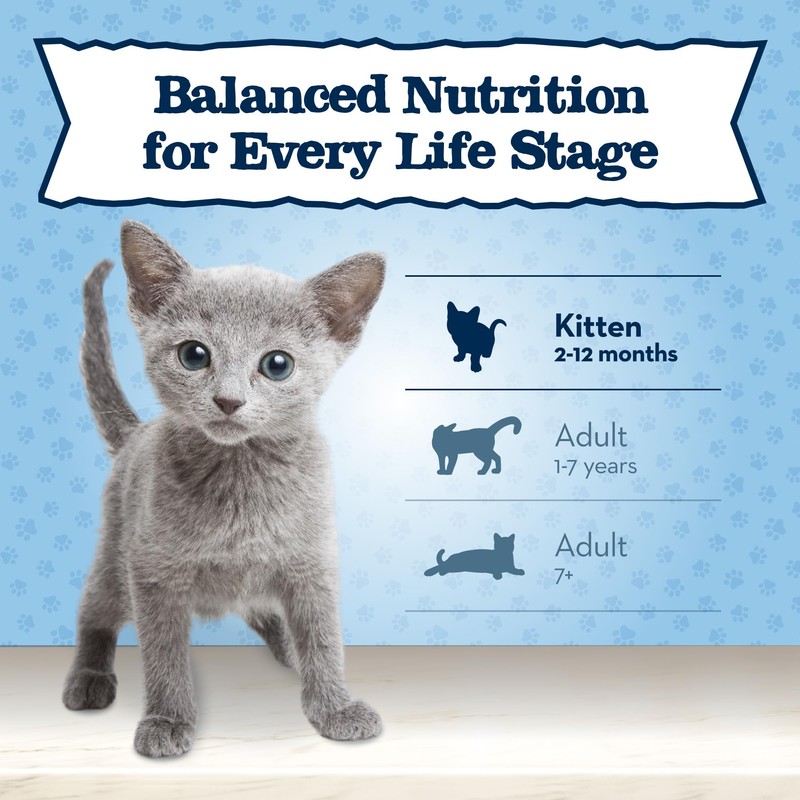 Blue Buffalo Baby BLUE Natural Kitten Wet Cat Food, Healthy