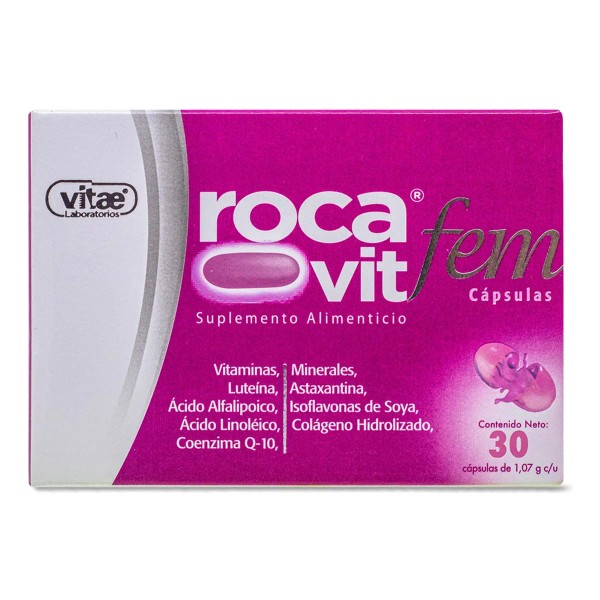 Rocavit Fem C/30 Cápsulas / Vitaminas Y Minerales