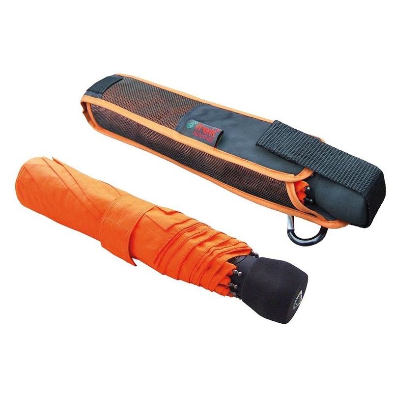 Euroschirm Light Trek Automatic Trekking Umbrella Orange