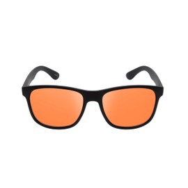 Calabria Noah Panto Pink Tint FL-41 Reading Glasses +6.00 Matte Black Men Women Migraine Glasses FL41 Blue Light Sensitivity