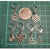 Set of 6 Celtic Stitch Markers - Removable Locking Progress