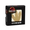 Half Moon Bay Jurassic Park Coasters, Set of 4