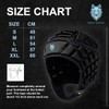 Rugby Headguard, Scrum Cap Protective Headgear, Padded head Gear/Helmet For