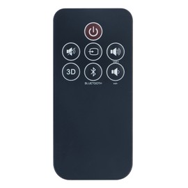 VINABTY Replace Remote Control fit for Klipsch Soundbar R-10B R-20B R-208 R10B R20B ICON SB1 SB3 CS30 1015073 1061310 1015072 1061301