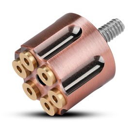 beyisi Rear Fender Seat Bolt Screw for Harley Dyna Sportster Softail Road Glide Street Touring King CVO Electra Iron 883 Bob 1996-2024 Thread 1/4"-20 Seat Nut Revolver (Bronze)