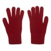 Oxfords Cashmere Ladies Lambswool Gloves, Red