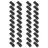 40Pcs Plastic Non Slip Clothespins Sock Laundry Clips with Hanging