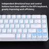 DIERYA T68SE 60% Gaming Mechanical Keyboard,Ultra Compact Mini 68 Key