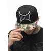 Tapout Cherokee Cap, Black/Camo Woodland