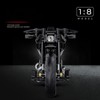 Auspcers Technic Motorcycle Building Blocks, 586 Pieces Clamping Blocks Technology