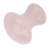 Scraping Stone Tool Mushroom Shape Pink Rose Quartz Gua Sha
