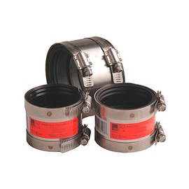 Mission Rubber 3000215 CP 215 Band-Seal Specialty Coupling, 2-Inch Plastic/Steel/Cast-Iron to 1-Inch Plastic/Steel