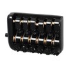 Headless Guitar Bridge Tailpiece Fixed 6 String Electric Guitars Roller