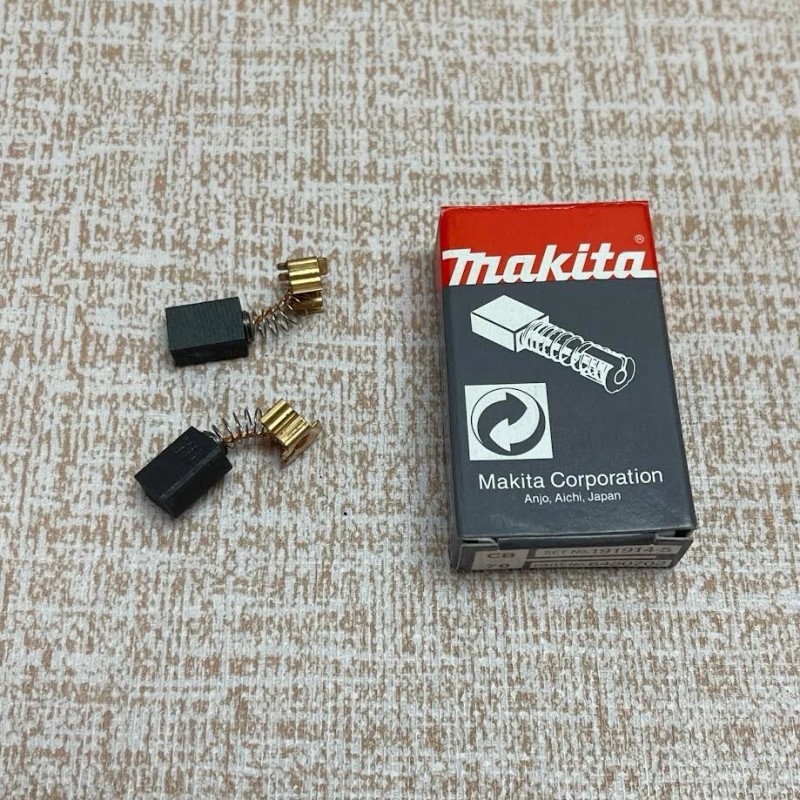 MAKITA SET 191914-5 PART 6430702 CARBON BRUSHES CB70 OEM