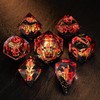 Vampire Dice Set and Dice Box – Handcrafted 3D Polyhedral