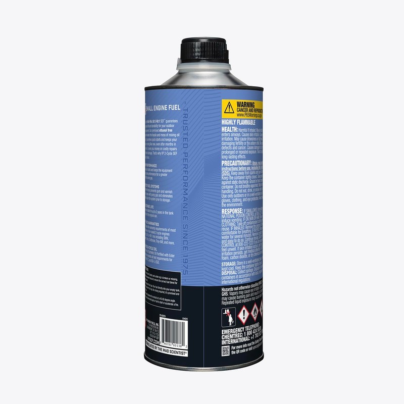 VP Racing Fuels 6815, Ready to Use, 40:1/50:1 Premixed 2-Cycle