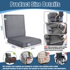 BALAPET Recliner Cushions for Long Sitting, Egg Crate Foam Recliner