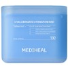 Mediheal Hyaluronic Acid Inner Moisturizing Derma Pad 2nd generation, 1 piece, 100 sheets / 메디힐 히알루론산 속보습 더마 패드 2세대, 1개, 100매입