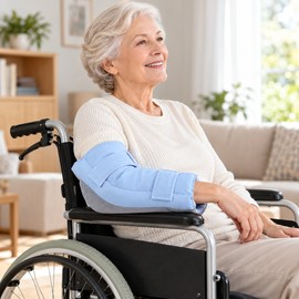 Reusable Padded Elbow Protectors for Elderly Adults – Soft Adjustable Elbow Cushions for Bed, Wheelchair & Daily Comfort