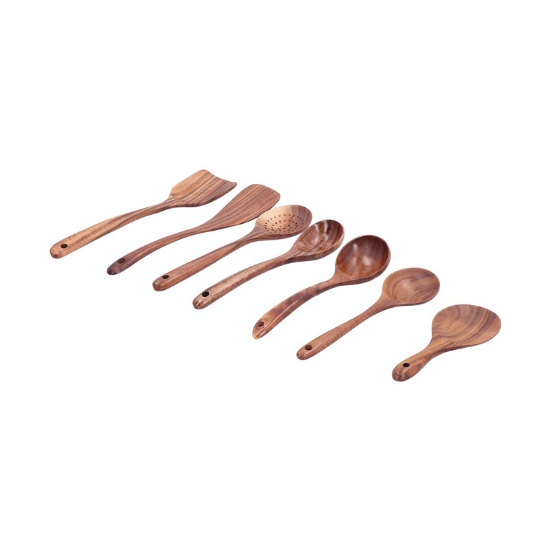 Cooking Spoon Spatula Set Long Handle Kitchen Utensils Cooking Tool
