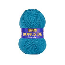 Hayfield Bonus DK Double Knitting Yarn, Peacock (560), 100g by Sirdar