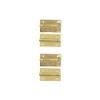 Melody Jane Dollhouse Brass Megot Hinges 9mm x 16mm Miniature