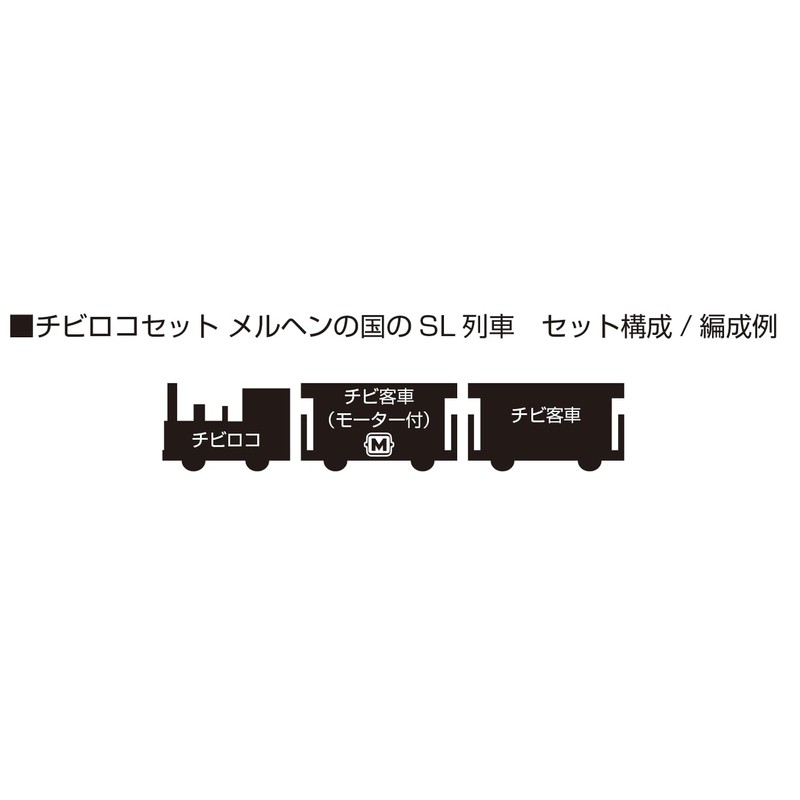 KATO N Gauge Chibiroko Set of Fairy Tale Country SL