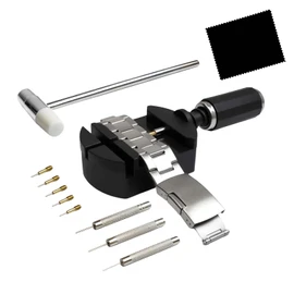 DFsucces Watch Tool Set, Belt Adjustment, Watch Repair, Watch Strap Replacement, Size Adjustment, Spring Removal Tool, Cleaning Supplies