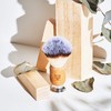 WLDOHO Vegan Shaving Brush with Bamboo Wooden Handle for Safety