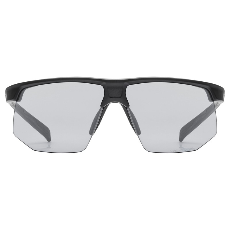 Ubex Aerios V Sports Sunglasses, Dimmable, Anti-Fog, Running/Cycling/Outdoors, Black Mat