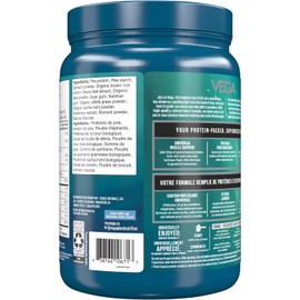 Vega Protein & Greens – Vanilla, 18 Servings. Plant-Based, Vegan, Non-GMO Pea Protein with Veggies.