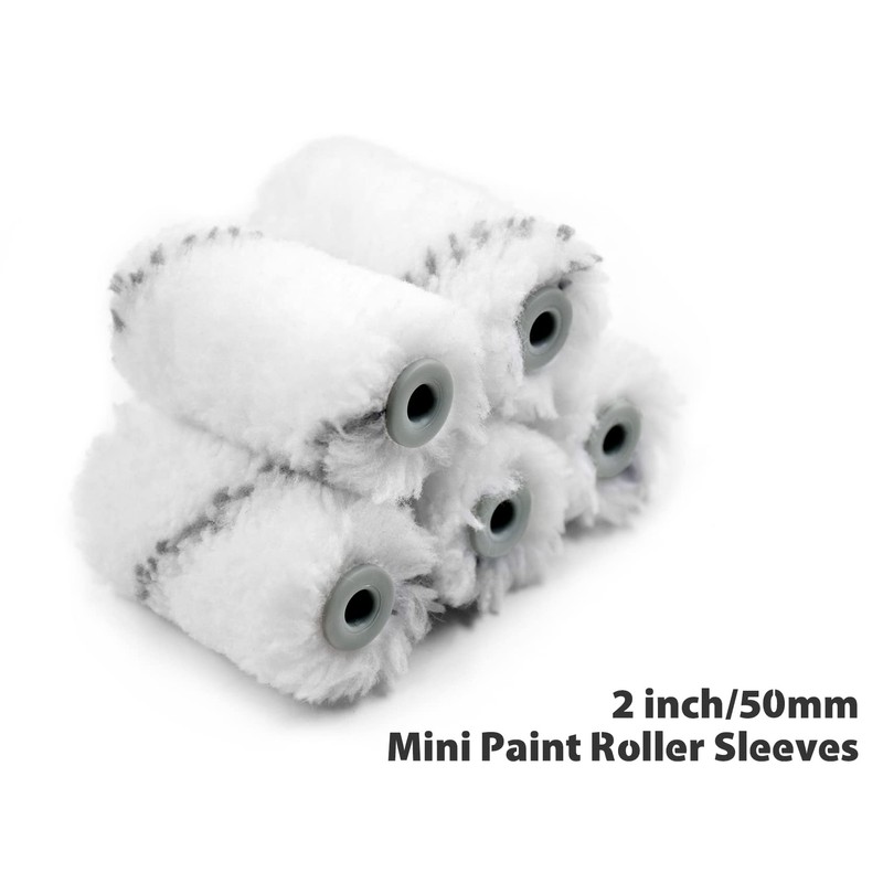 ROLLINGDOG Small Paint Roller Set - 2 inch Mini Rollers
