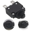 Bumbesti 5Pcs 32VDC,AC125-250V Thermal Overload Protector Push Button Reset Circuit