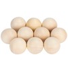 Belle Vous Natural Unfinished Wooden Balls for Crafts (Pack of