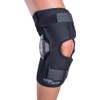DonJoy Deluxe Hinged Knee Wraparound - Open Popliteal - Large