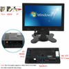 CaiRute 7" LCD CCTV Monitor HD PC Screen AV RCA