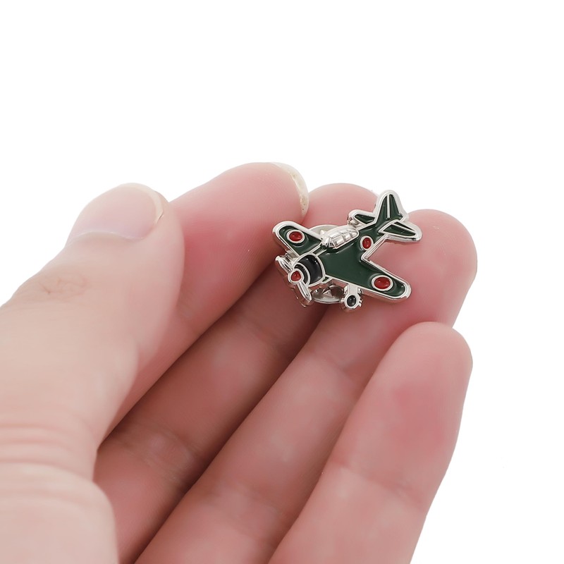 C0089 Badge Zero Battle Pin Airplane Japanese Fighter Pin, 0.8
