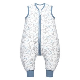 Mosebars Sleeping Bag with Feet, All Year Round Baby Sleeping Bag, Winter, 2.5 Tog, Pure Cotton Sleeping Bag, Various Sizes, Autumn Winter Sleeping Blanket, Baby with Feet