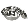Chef Craft Brushed Mixing Bowl, 2.5-Quart, Stainless Steel