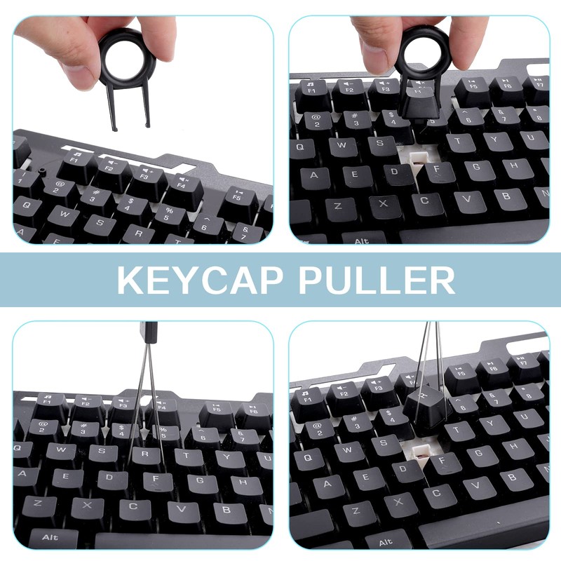 cobee Keycap Remover Tools Kit, 6 Pieces Keycap Switch Puller